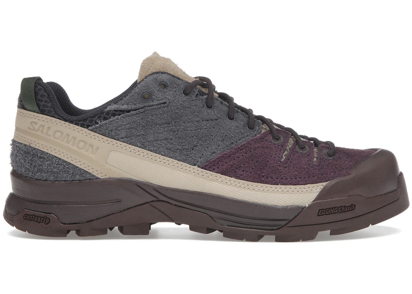 Salomon X-ALP Suede Plum Perfect Nine Iron