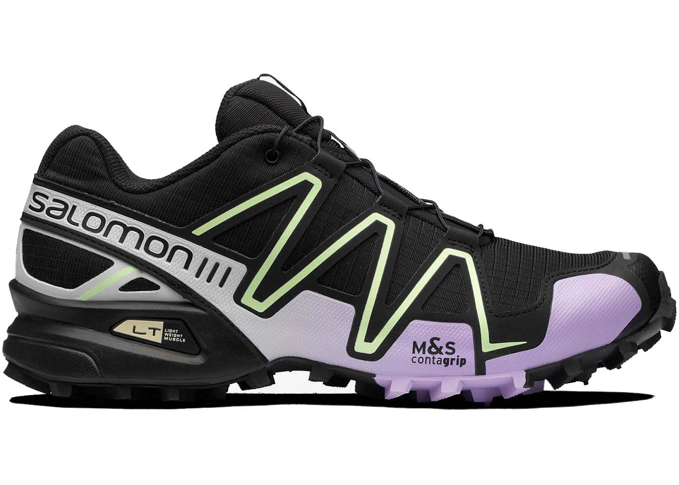 Salomon Speedcross 3 Black Lavender Patina Green