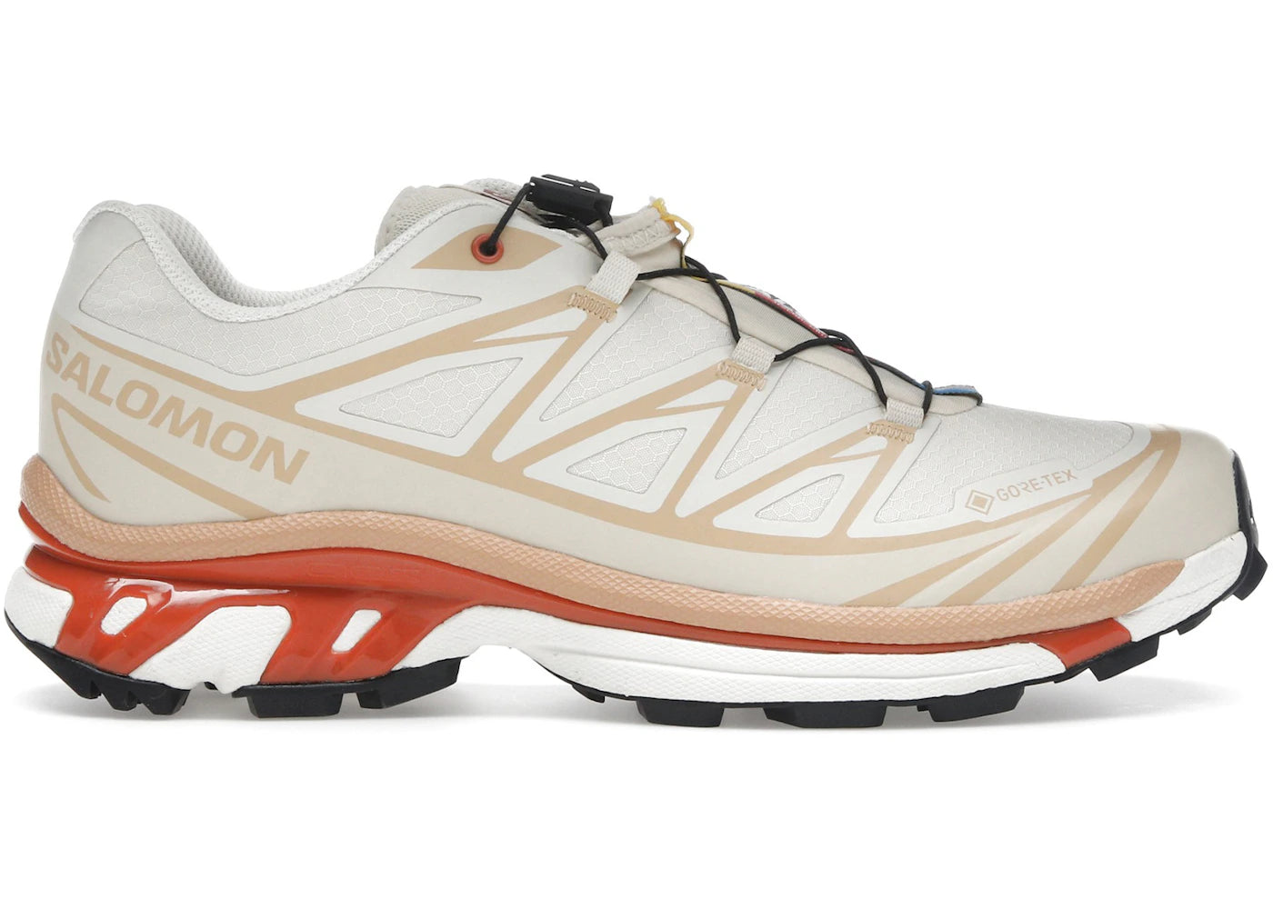 Salomon XT-6 Gore-Tex Almond Milk Soft Clay