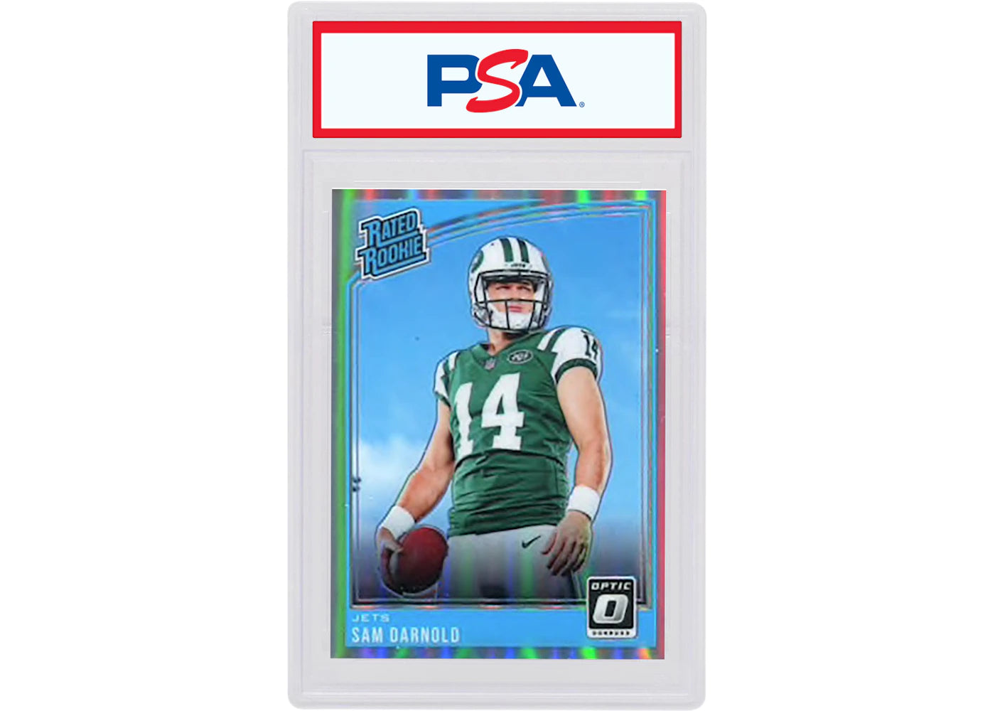 Sam Darnold 2018 Panini Donruss Optic Rookie Holo #151 (PSA or BGS Graded)