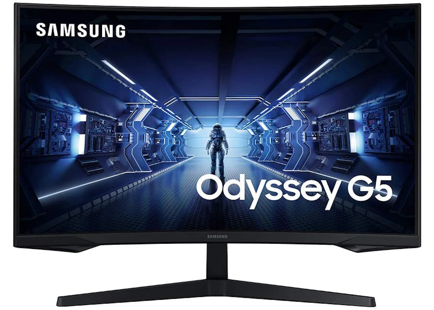 Samsung Odyssey G5 Series 32" 2560 x 1440 Gaming Monitor LC32G55TQWNXZA Black