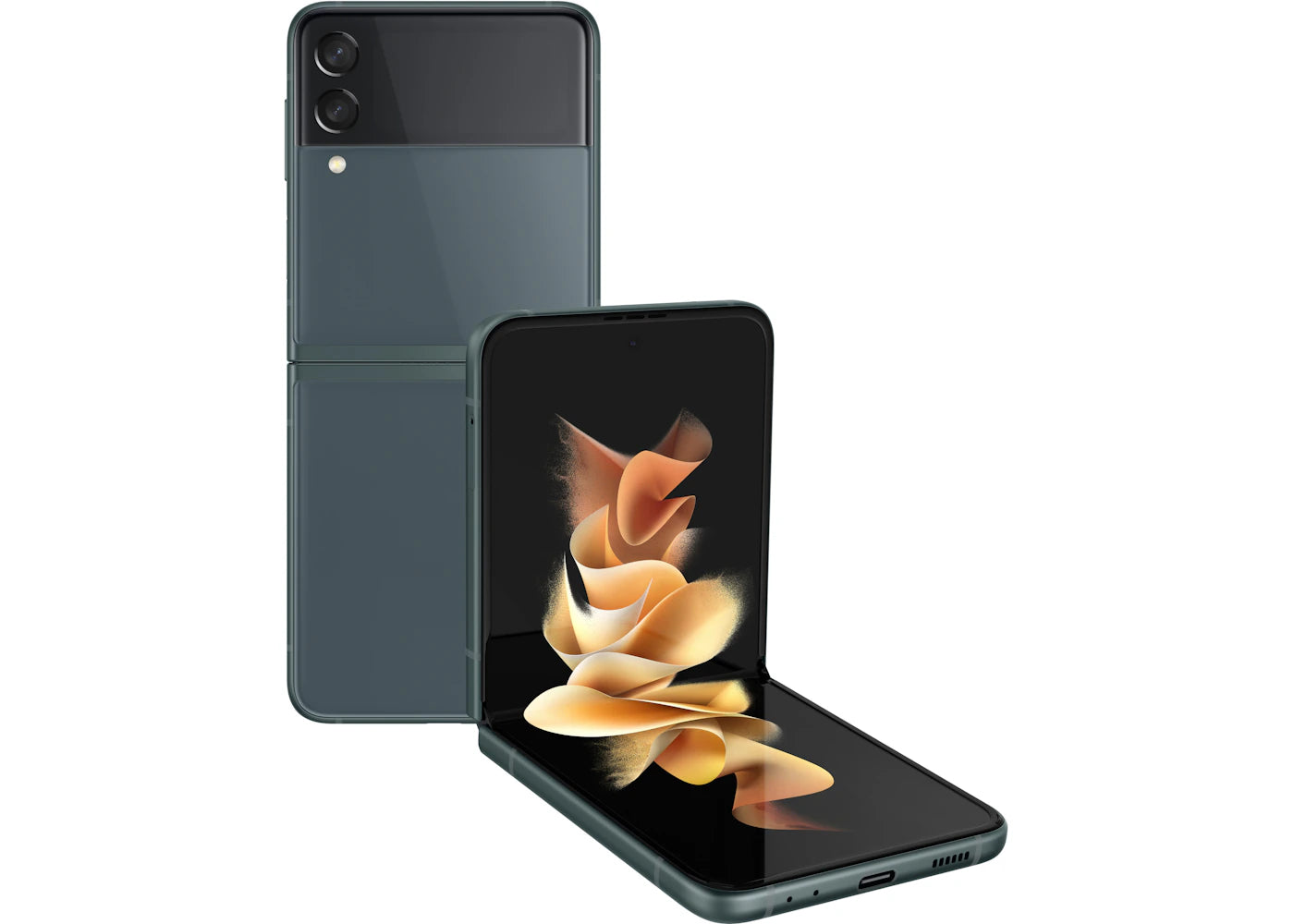 Samsung Galaxy Z Flip3 5G 128GB (Unlocked) SM-F711BZGAEUA (UK Version) Green