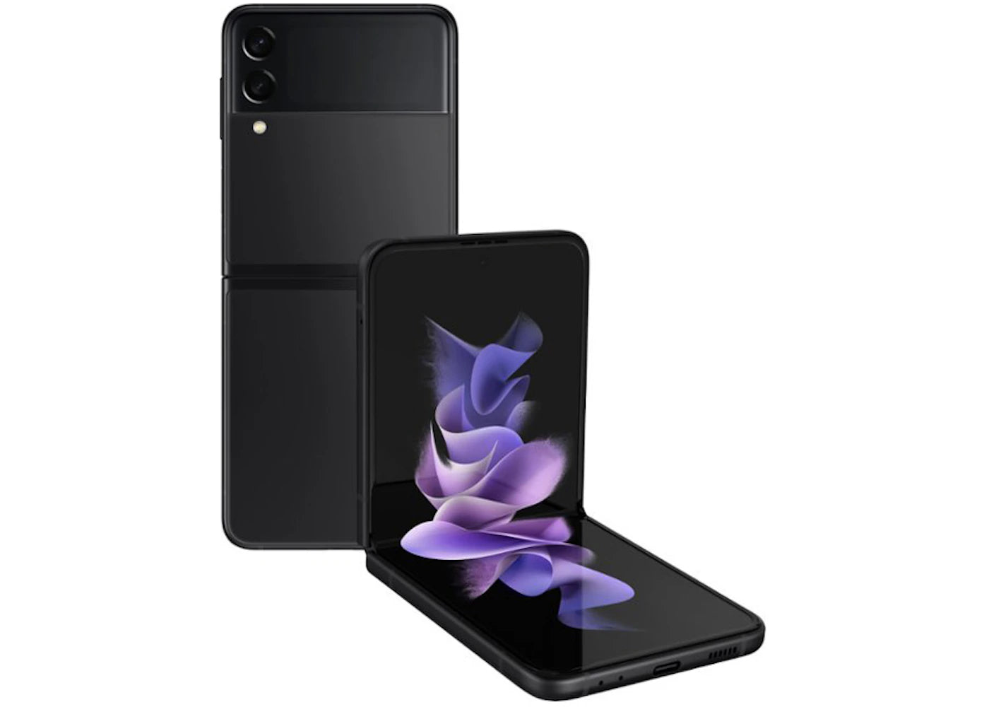 Samsung Galaxy Z Flip3 5G 128GB (Unlocked) SM-F711UZKAXAA Phantom Black
