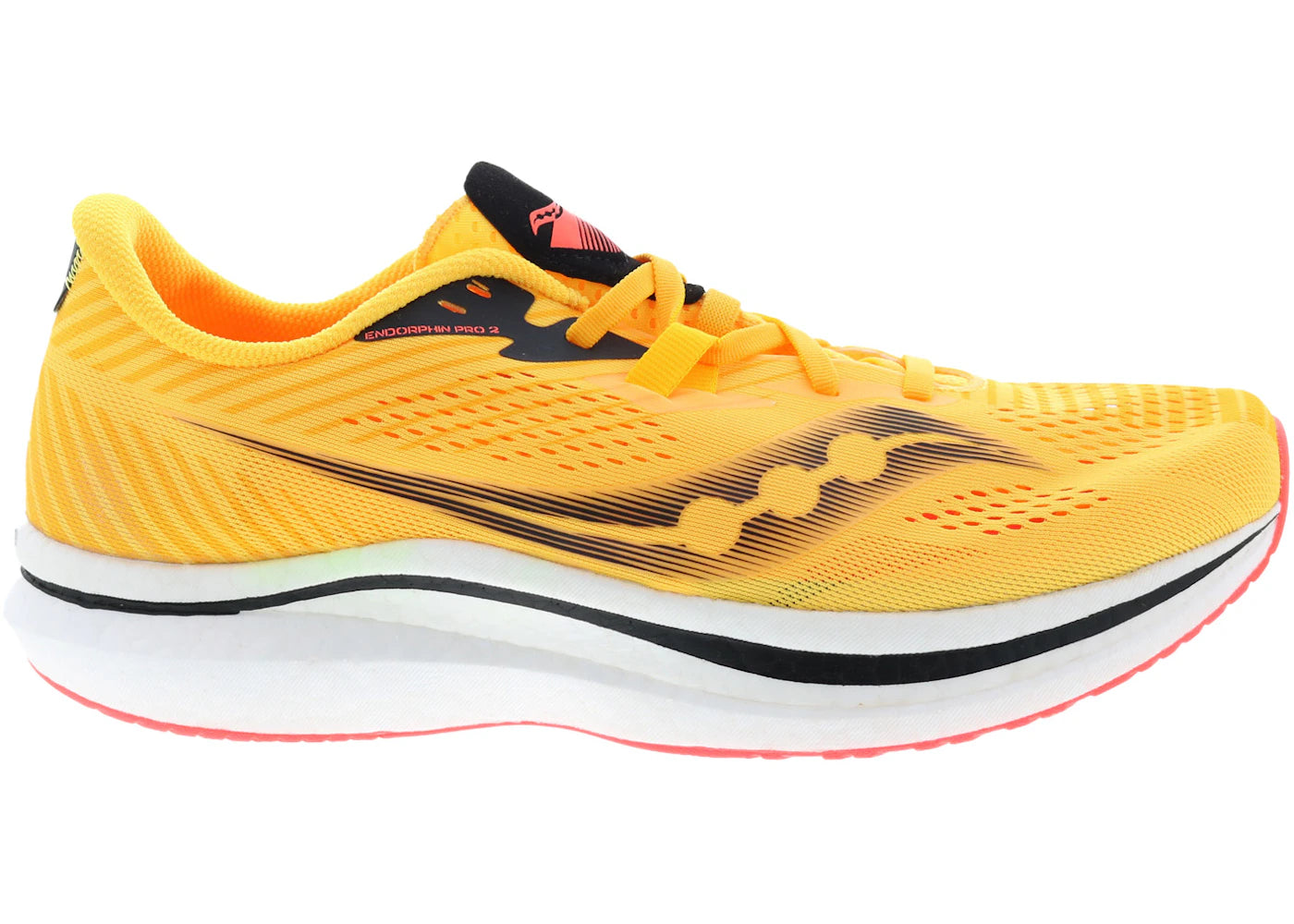 Saucony Endorphin Pro 2 ViZigold ViZired Yellow