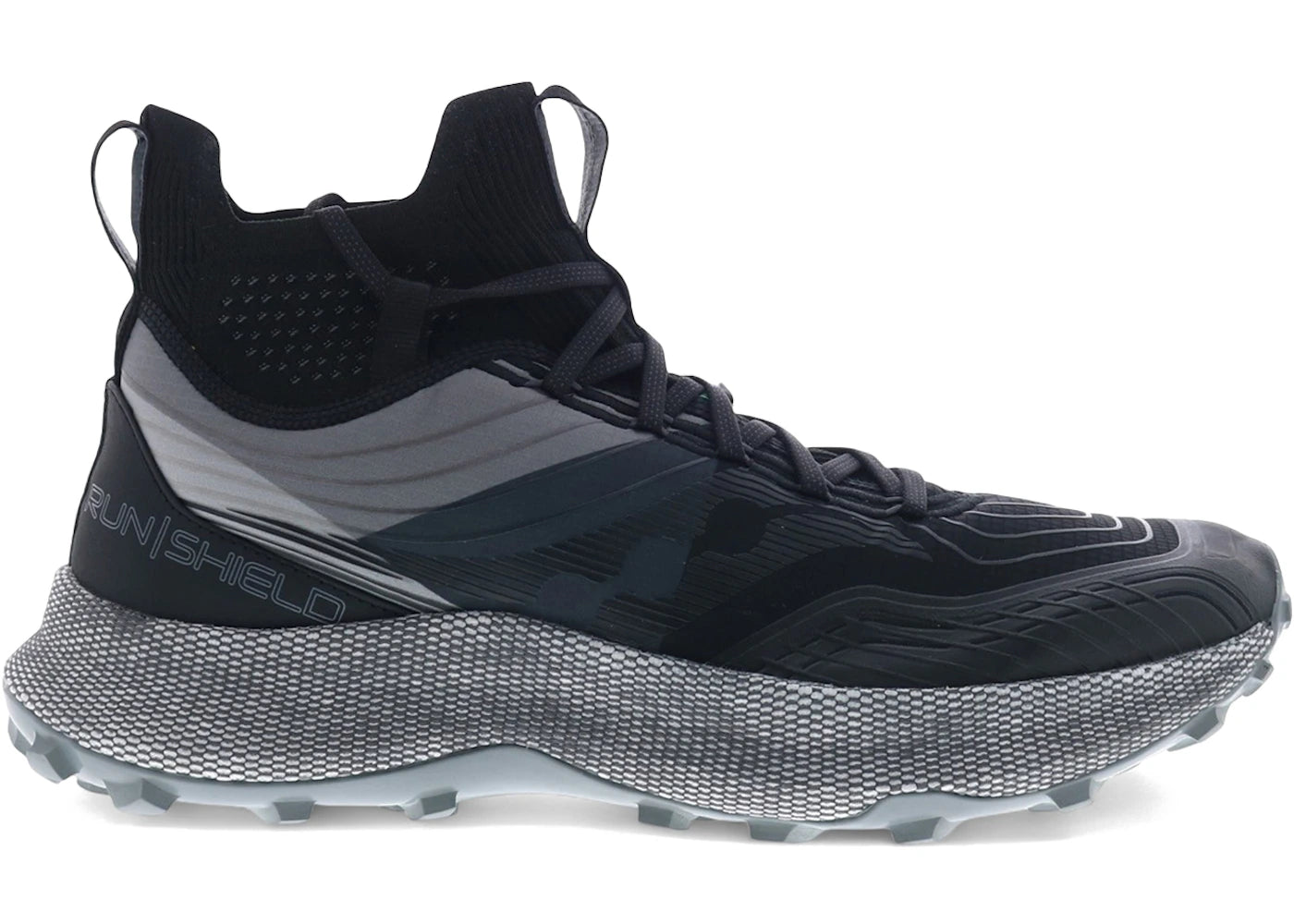 Saucony Endorphin Trail Mid Runshield Black Gravel