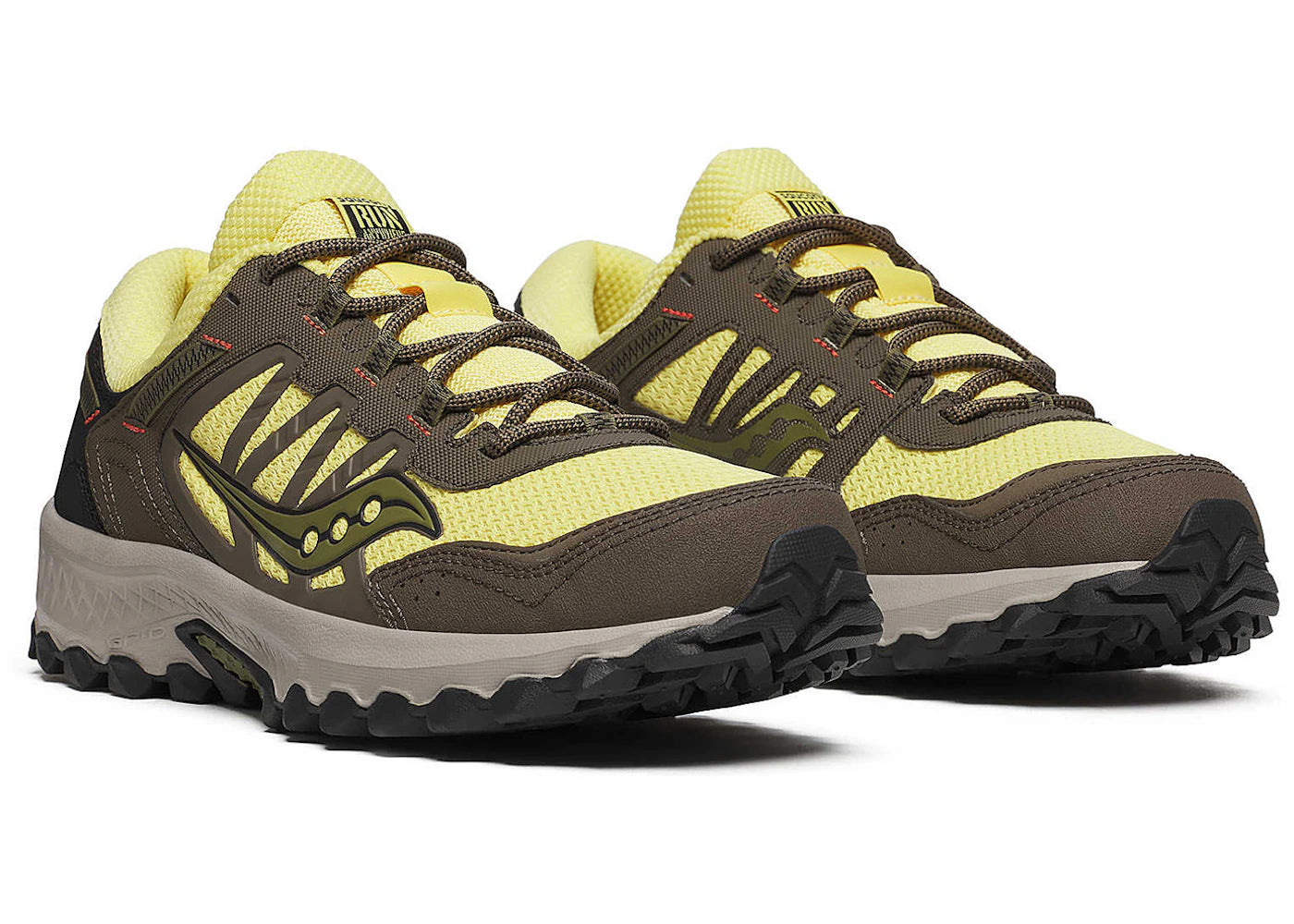 Saucony Grid Peak Yellow Walnut