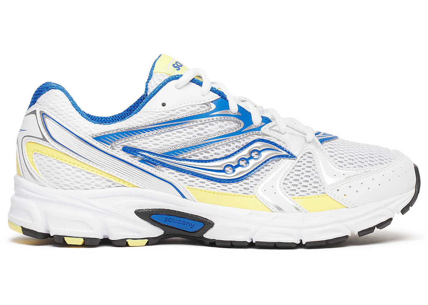 Saucony Grid Ride Millennium White Blue Yellow