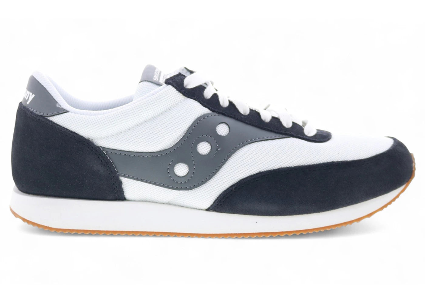 Saucony Hornet White Black Vapor Gum