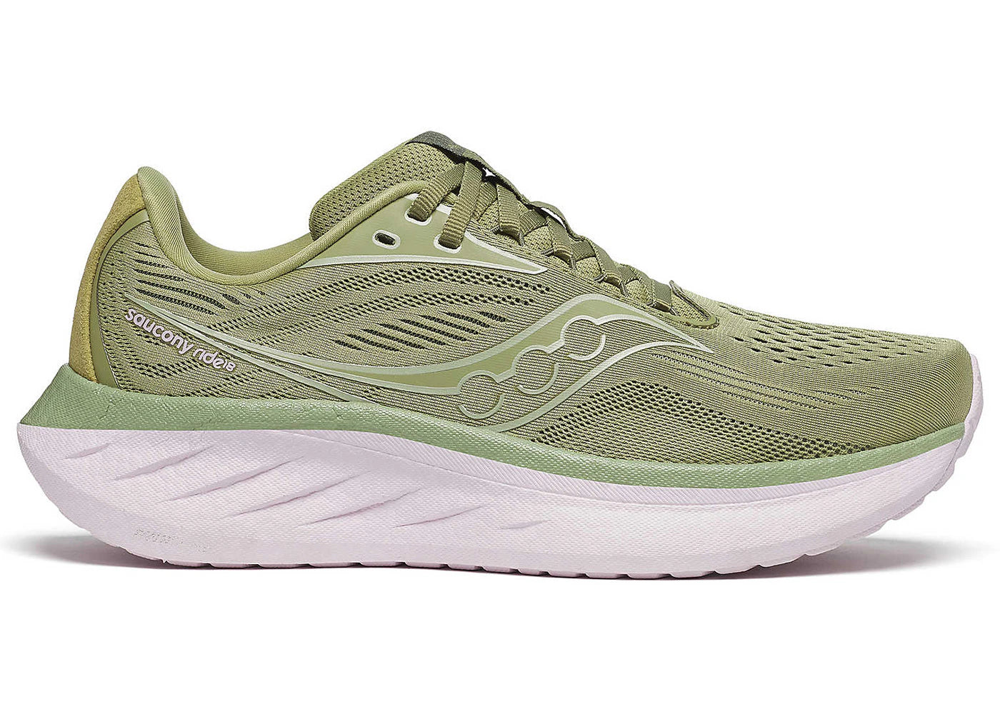 Saucony Ride 18 Hemlock Bloom (Women's)