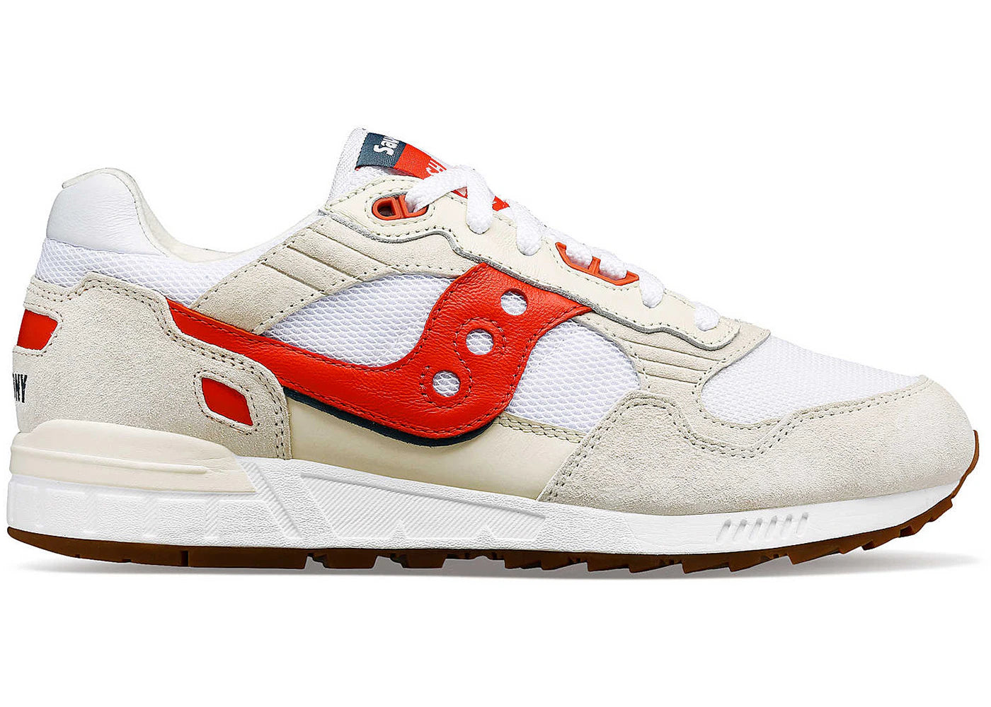 Saucony Shadow 5000 Premium Ivy Prep White Red