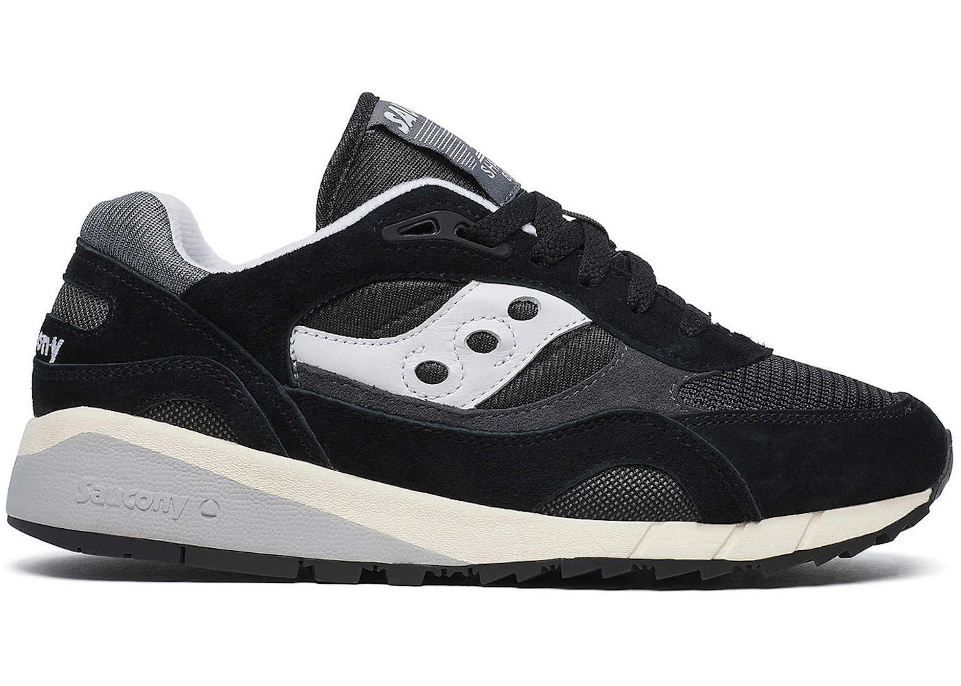 Saucony Shadow 6000 Black Grey White