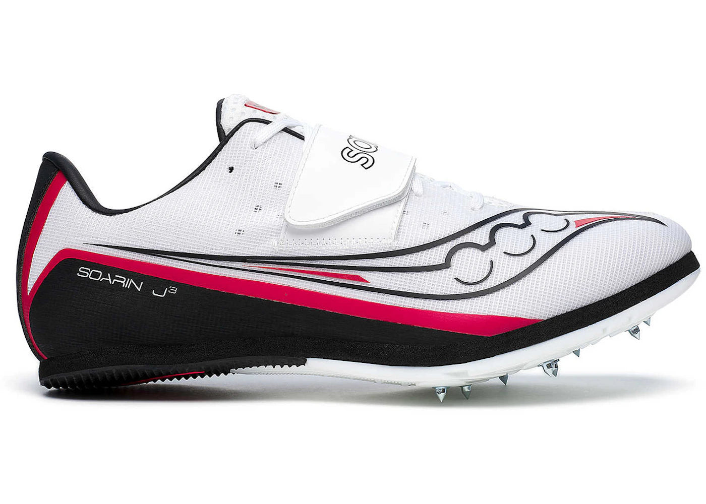 Saucony Soarin J 3 White Black Red