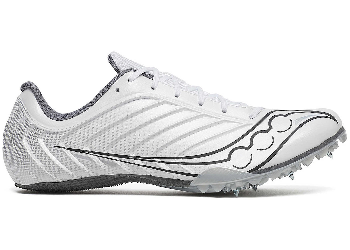 Saucony Spitfire 5 White Carbon