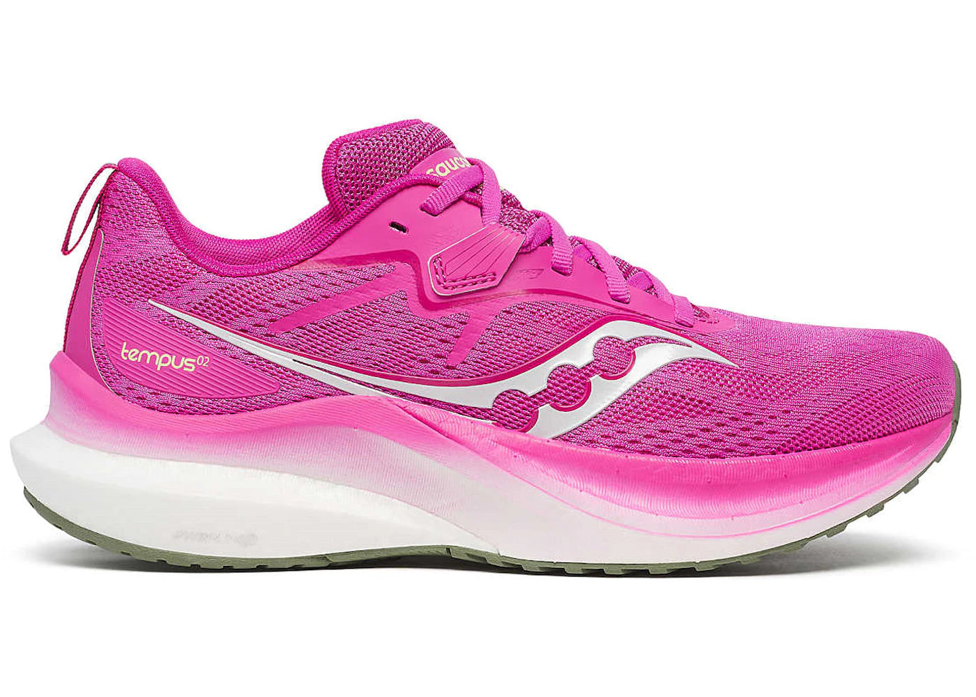 Saucony Tempus 2 Fuchsia Olivine (Women's)