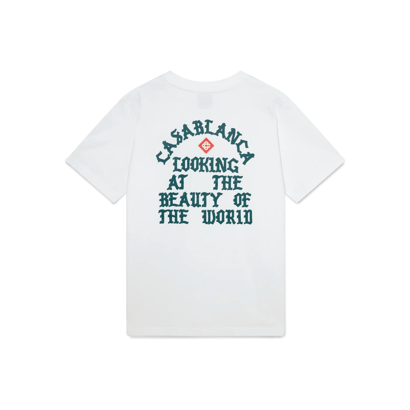 Casablanca Beauty of the World T-Shirt White