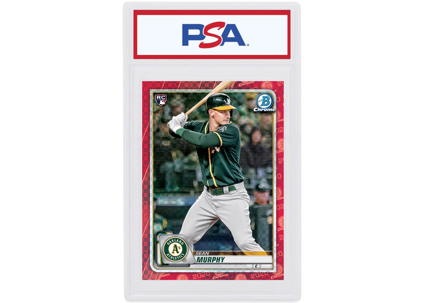 Sean Murphy 2020 Bowman Chrome X Rookie Red X-Fractor 1/1 #87 (PSA or BGS Graded)