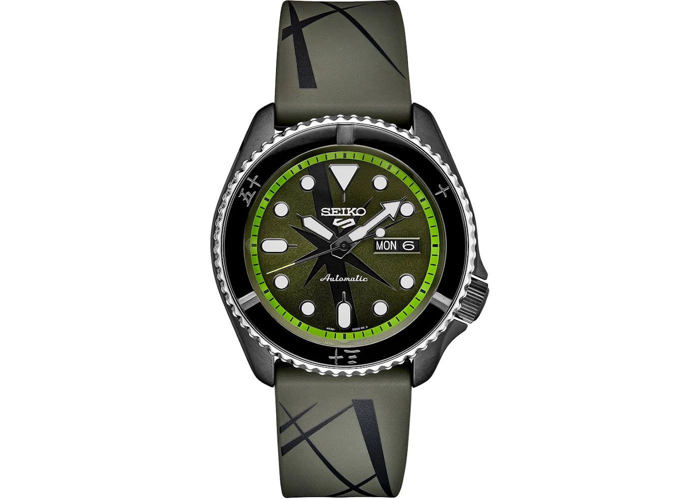 Seiko 5 Sports ONE PIECE Limited Edition Zoro SRPH67