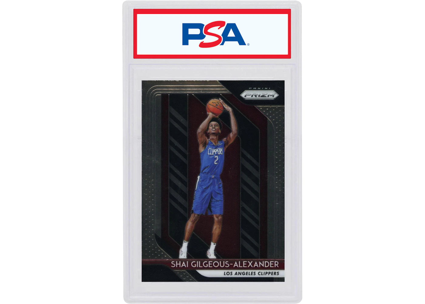 Shai Gilgeous-Alexander 2018 Panini Prizm Rookie #184 (PSA or BGS Graded)