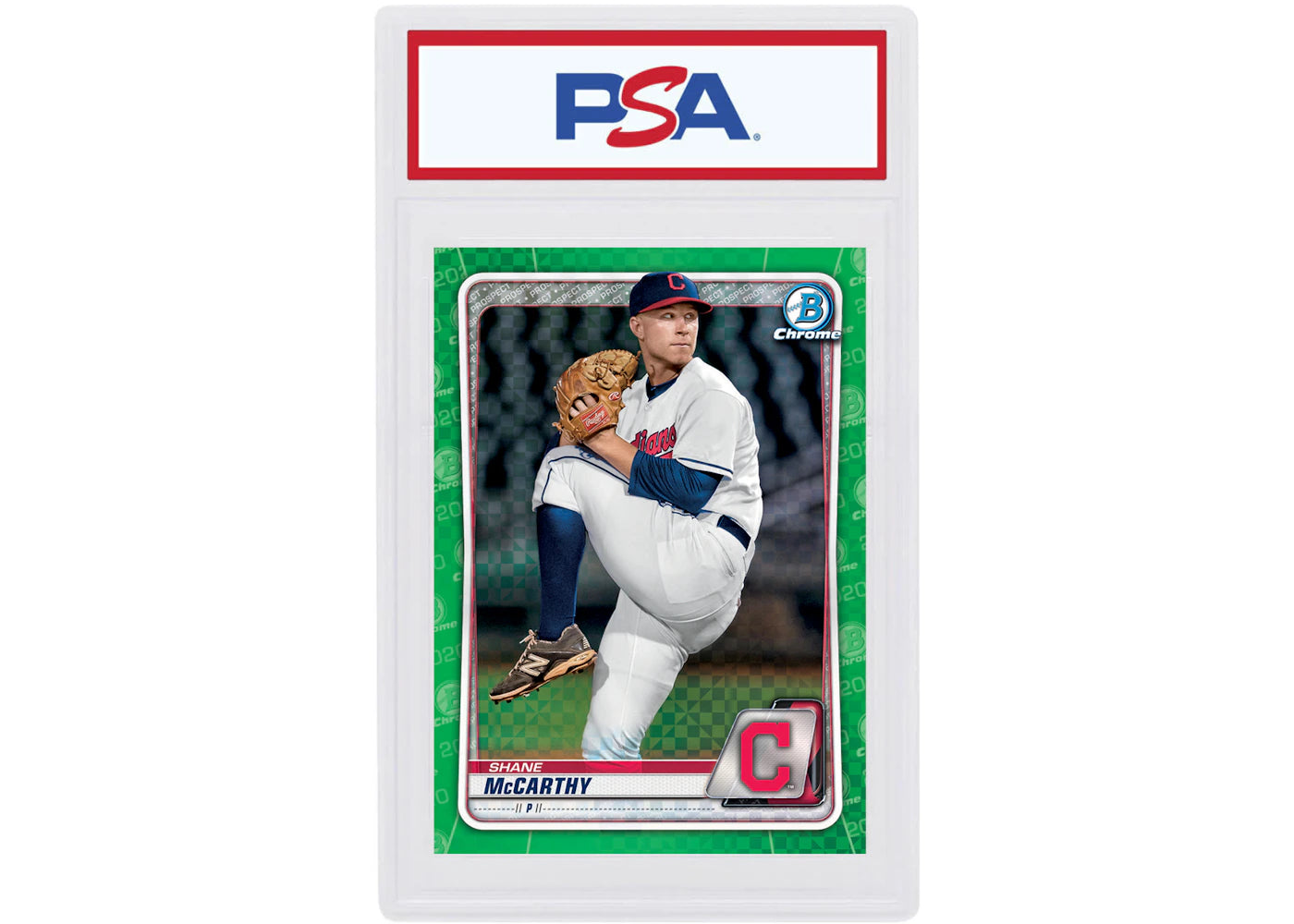 Shane Mccarthy 2020 Bowman Chrome X Green X-Fractor /31 #BCP-179 (PSA or BGS Graded)