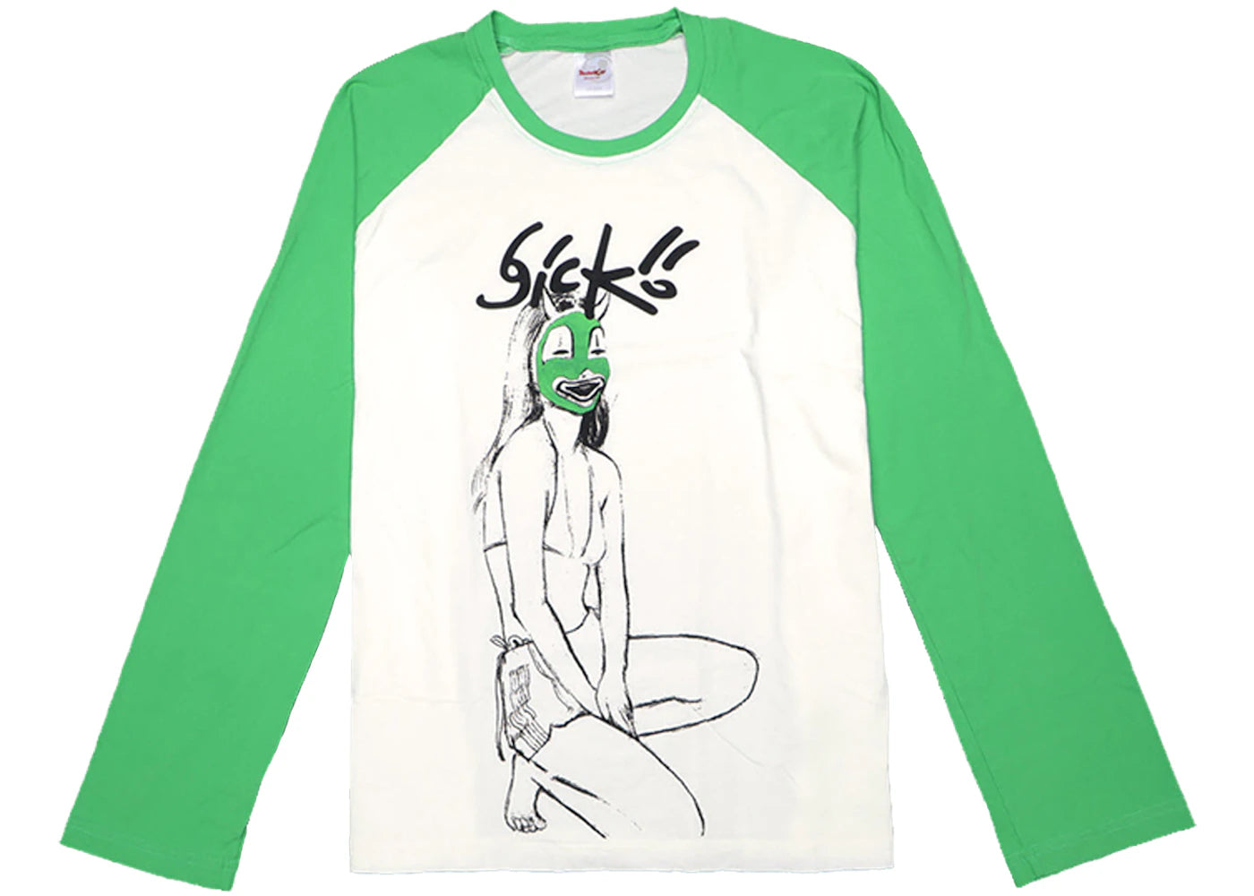 Sicko Cry Later Japan Exclusive Raglan L/S Green