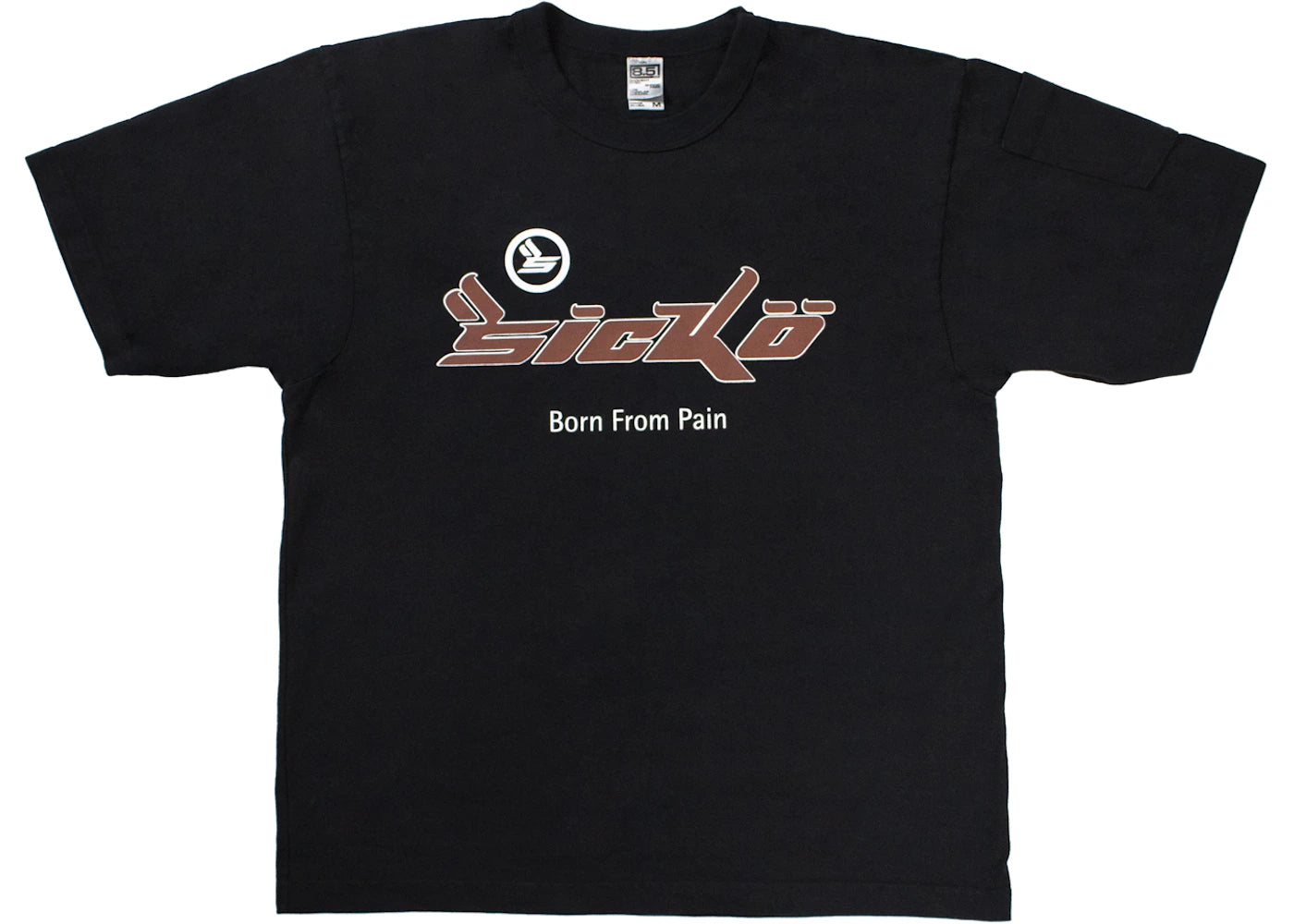 Sicko Pain Tee Black/Brown