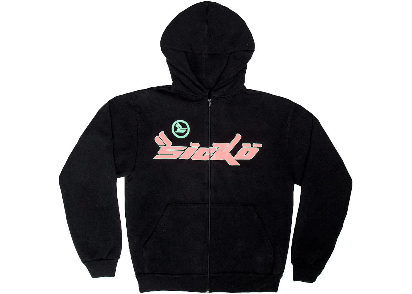 Sicko Pain Zip Up Black