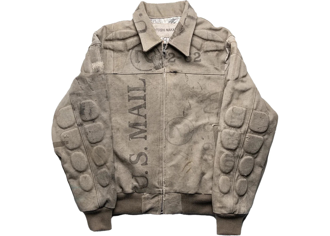 Sicko x Satoshi Nakamoto Nakamoto Maverick Messenger Jacket Brown