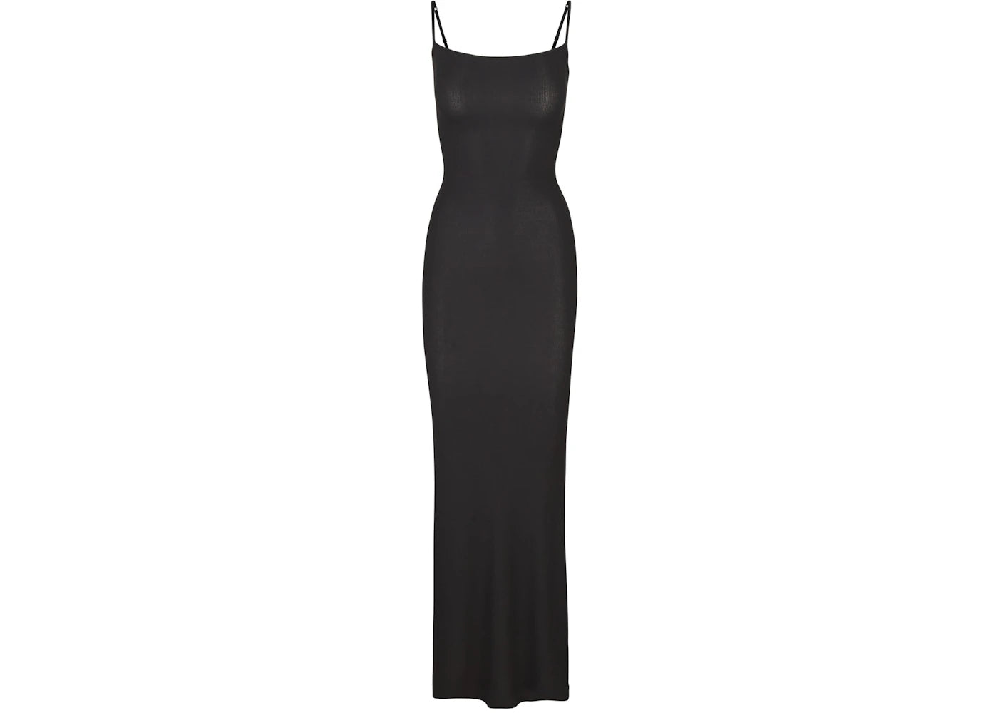 SKIMS Soft Lounge Long Slip Dress Onyx