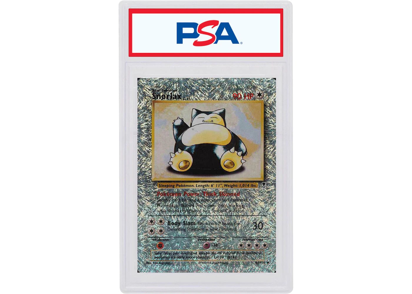 Snorlax 2002 Pokemon TCG Legendary Collection Reverse Foil #64 (PSA or BGS Graded)