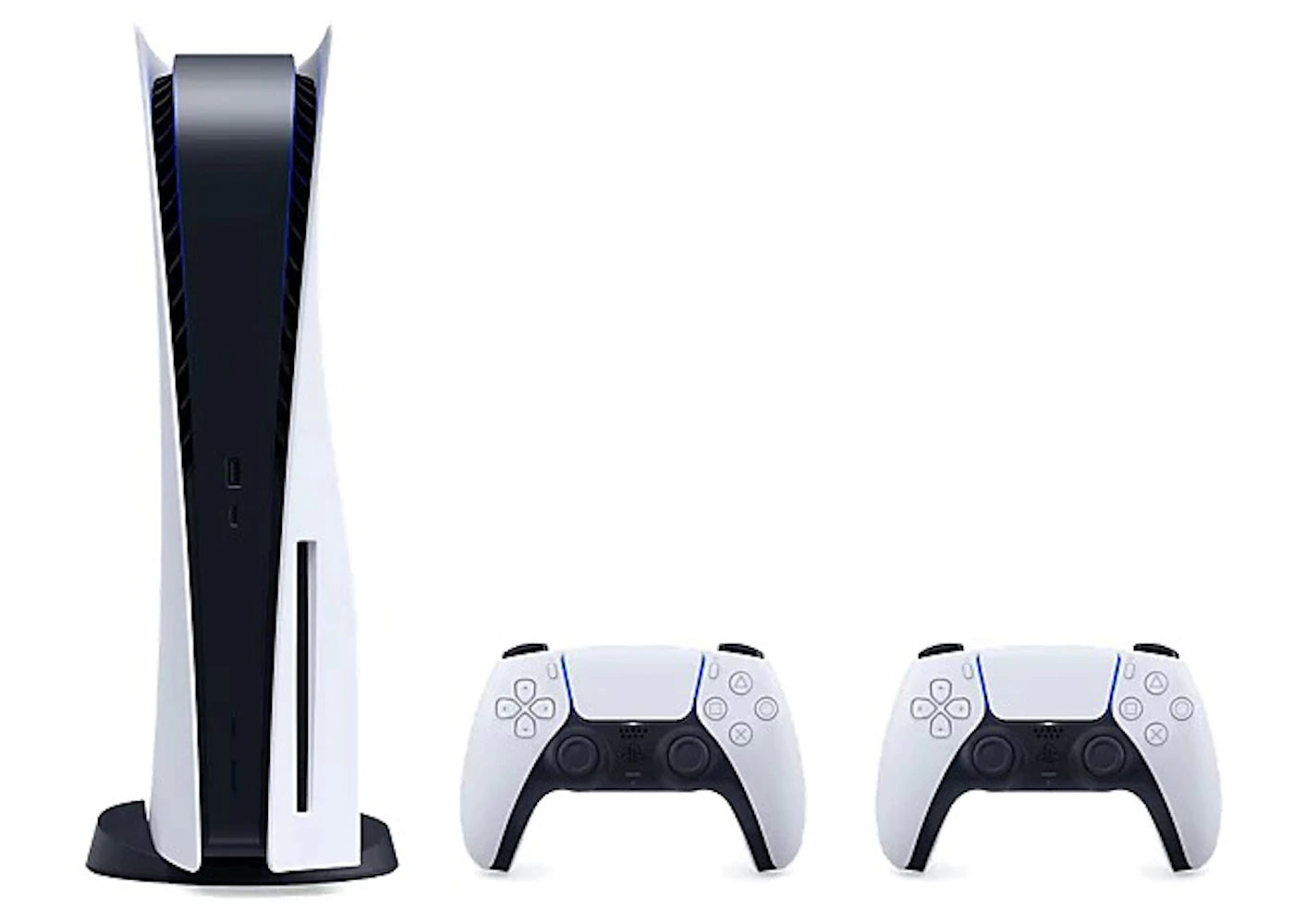 Sony PlayStation 5 PS5 Blu-ray Edition Console with Two Controllers (UK Plug)