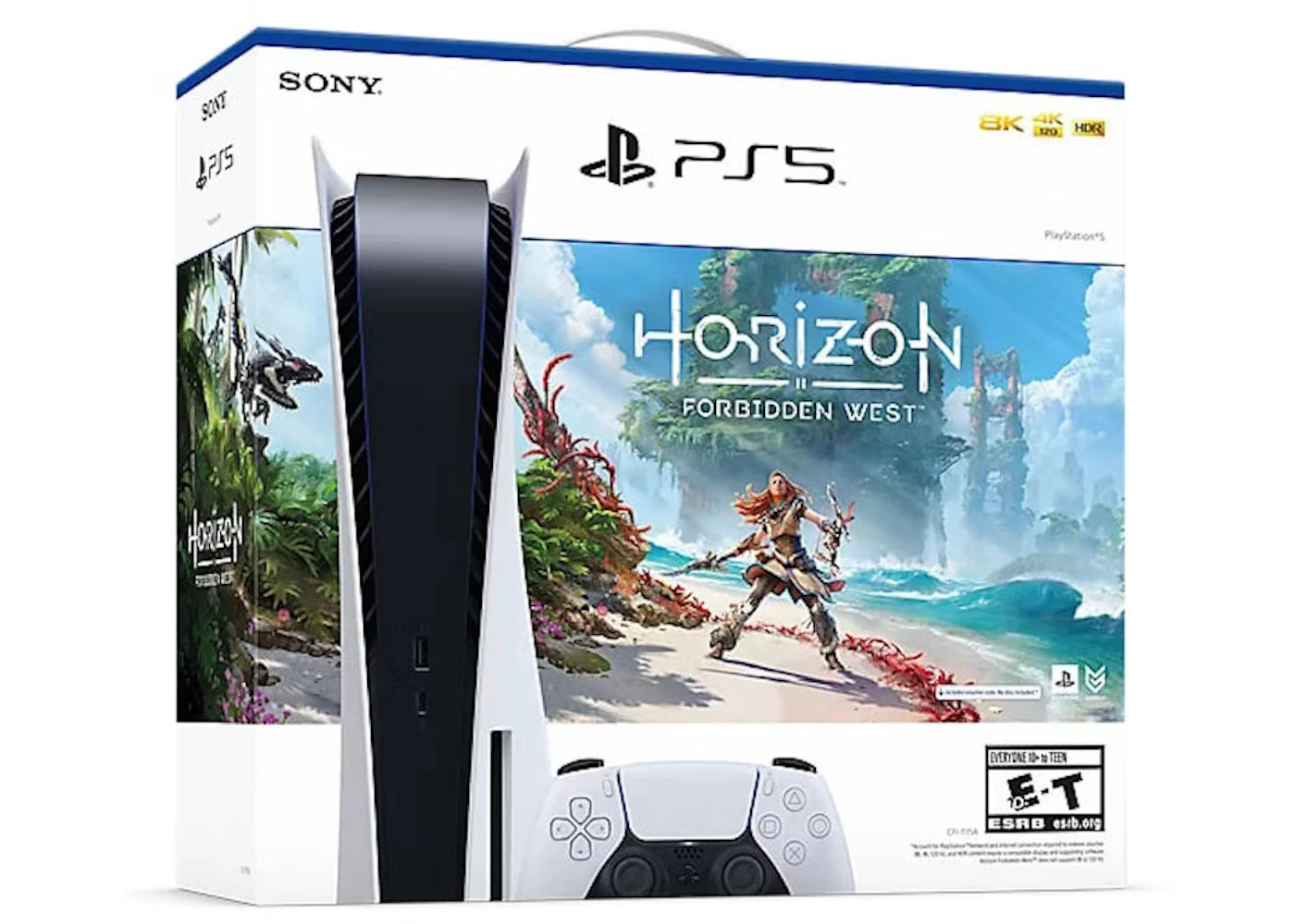Sony PlayStation 5 PS5 Blu-ray Edition Horizon Forbidden West Console Bundle (JP Plug) CFIJ-10000