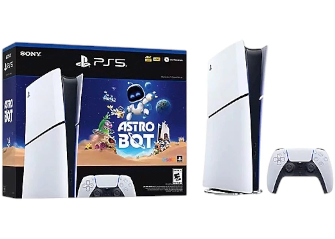 Sony PlayStation 5 PS5 Digital Astro Bot Slim Console Bundle (US Plug) 1000044177