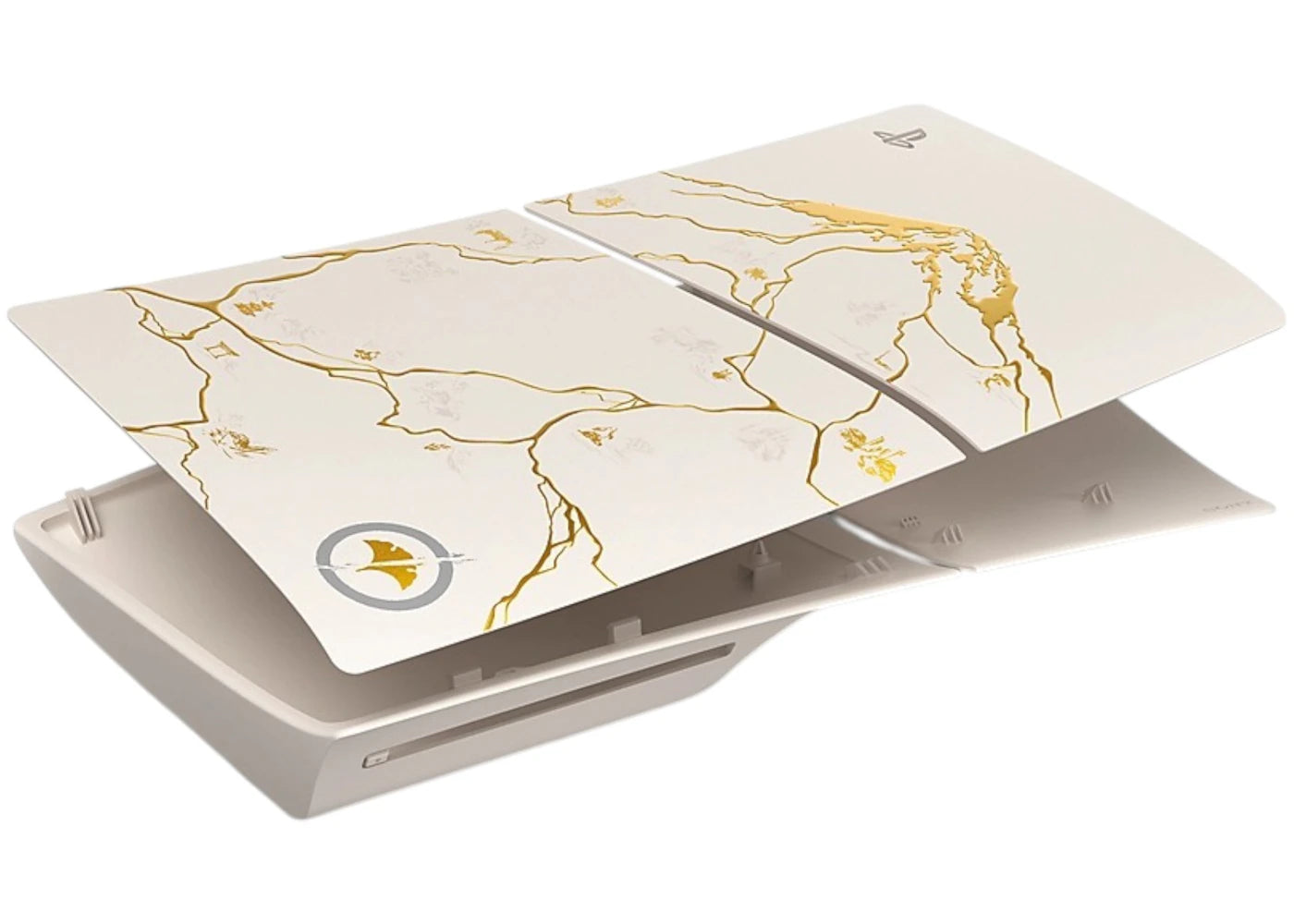 Sony PlayStation 5 PS5 - Ghost of Yotei Gold Limited Edition Console Cover