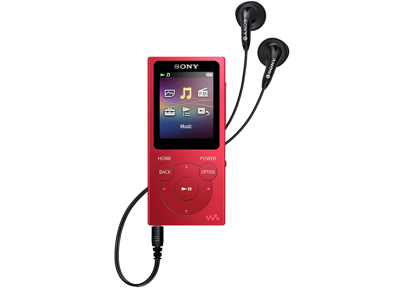 Sony Walkman MP3 Digital Music Player 8GB NWE394/R Red