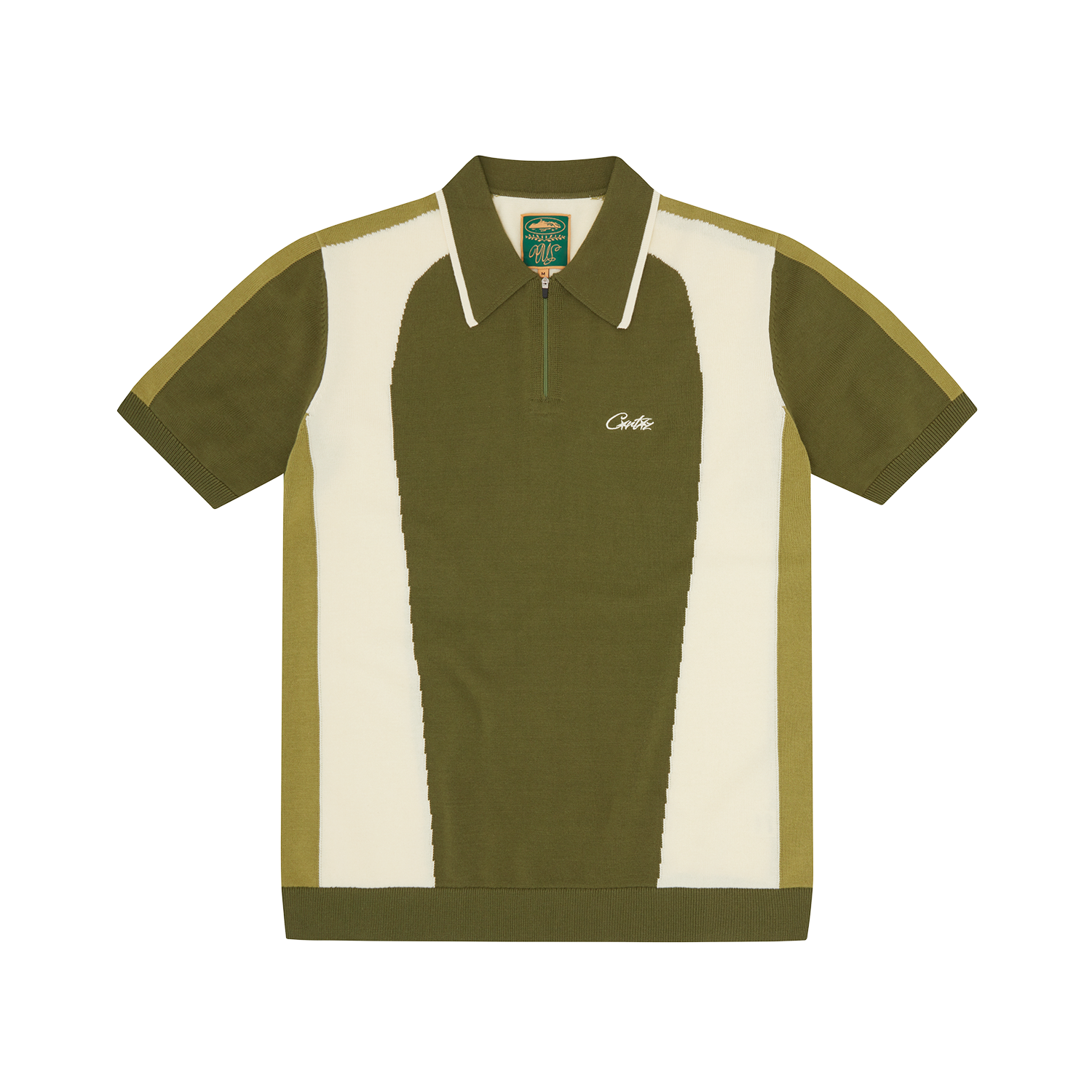 Corteiz Soprano Knit Polo Khaki