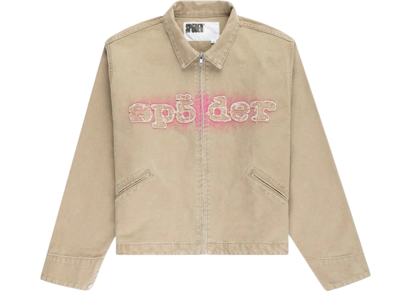Sp5der Canvas Work Jacket Tan