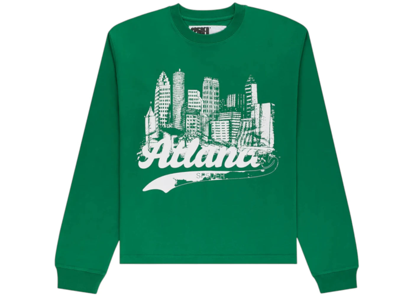 Sp5der Copper Cove Long Sleeve Tee Kelly Green