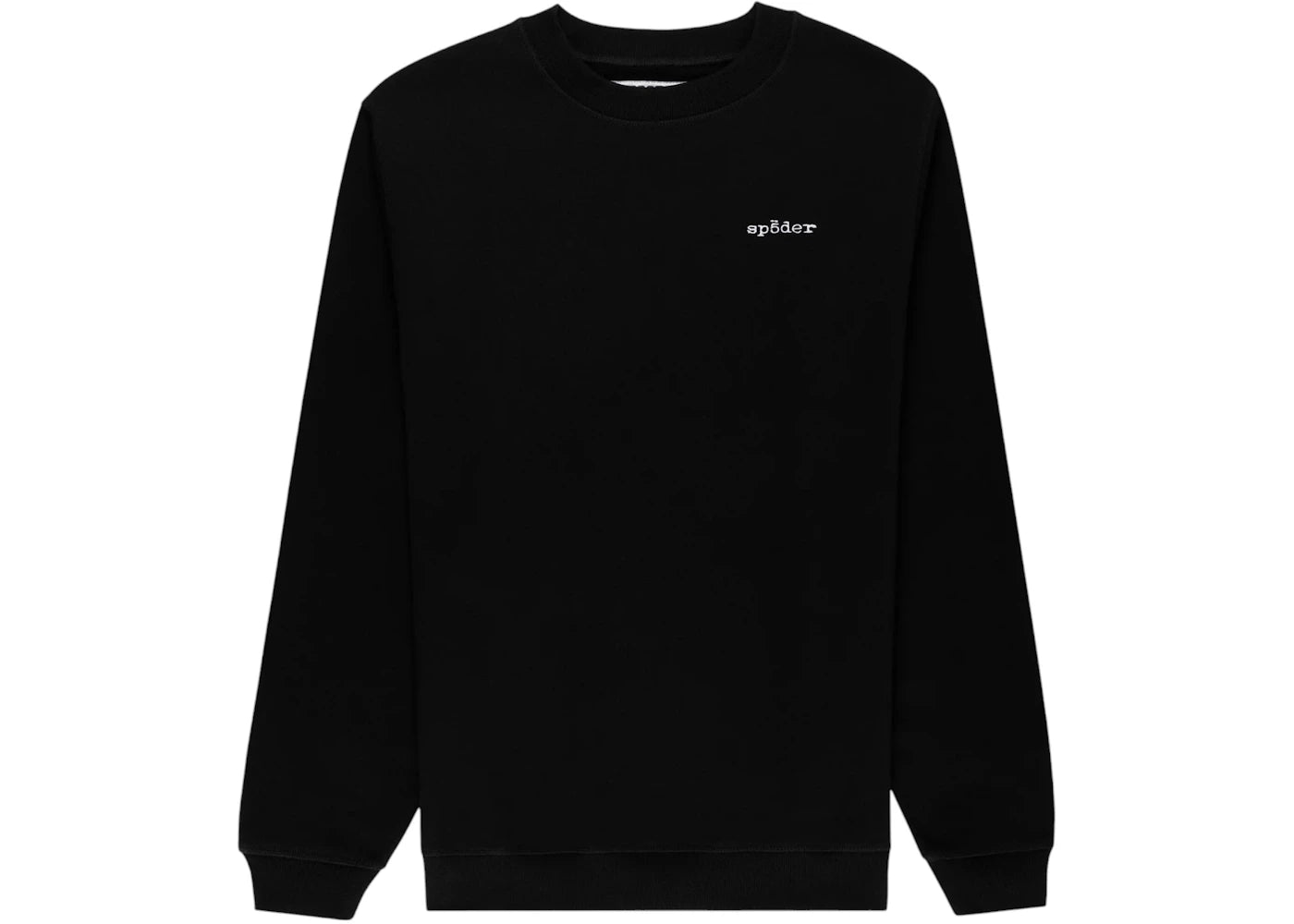 Sp5der Core Crewneck Black