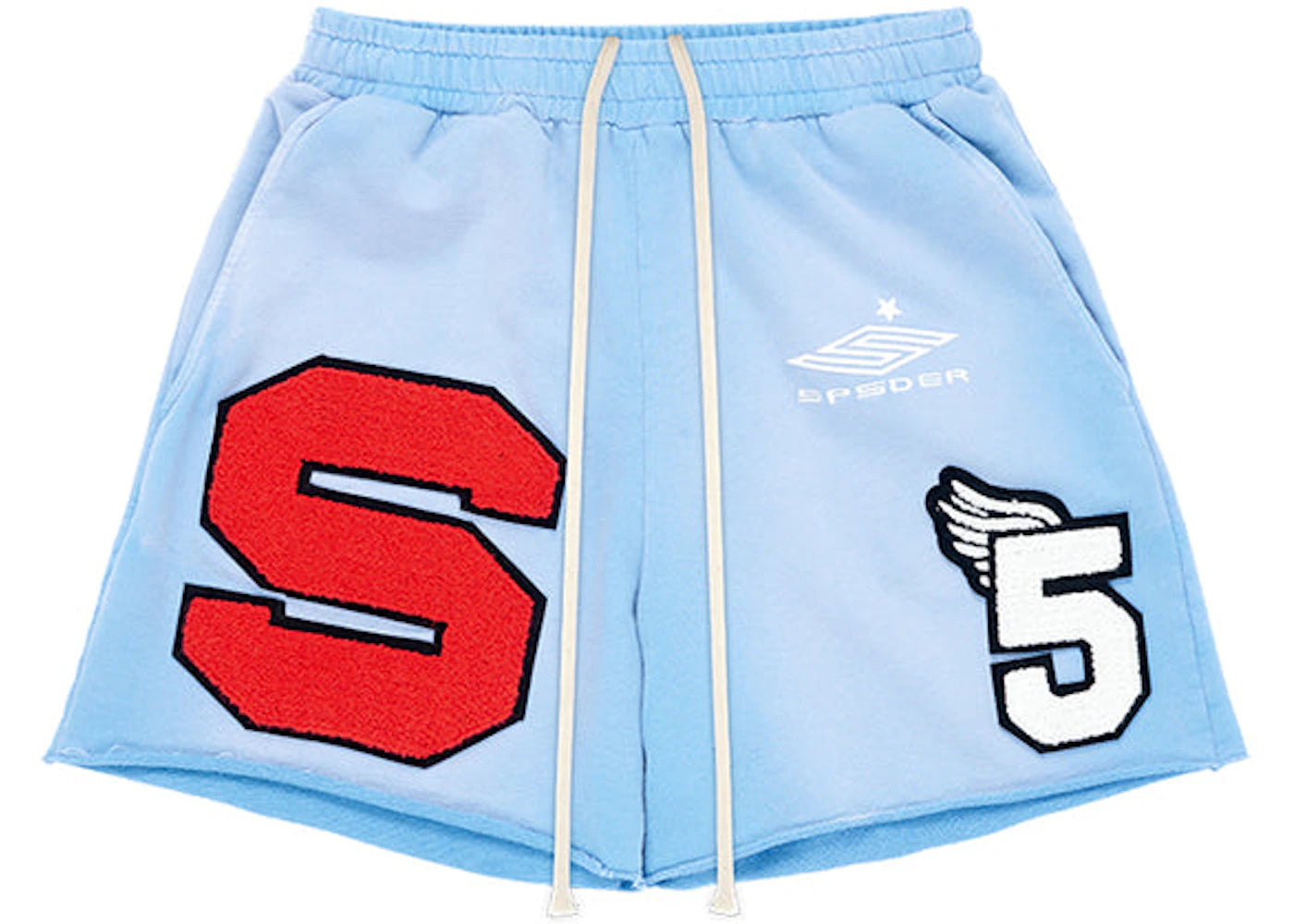 Sp5der Cut Sweatshort Vintage Blue