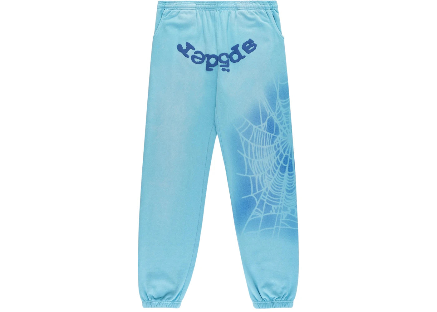 Sp5der OG Web V2 Spray Sweatpant Light Blue