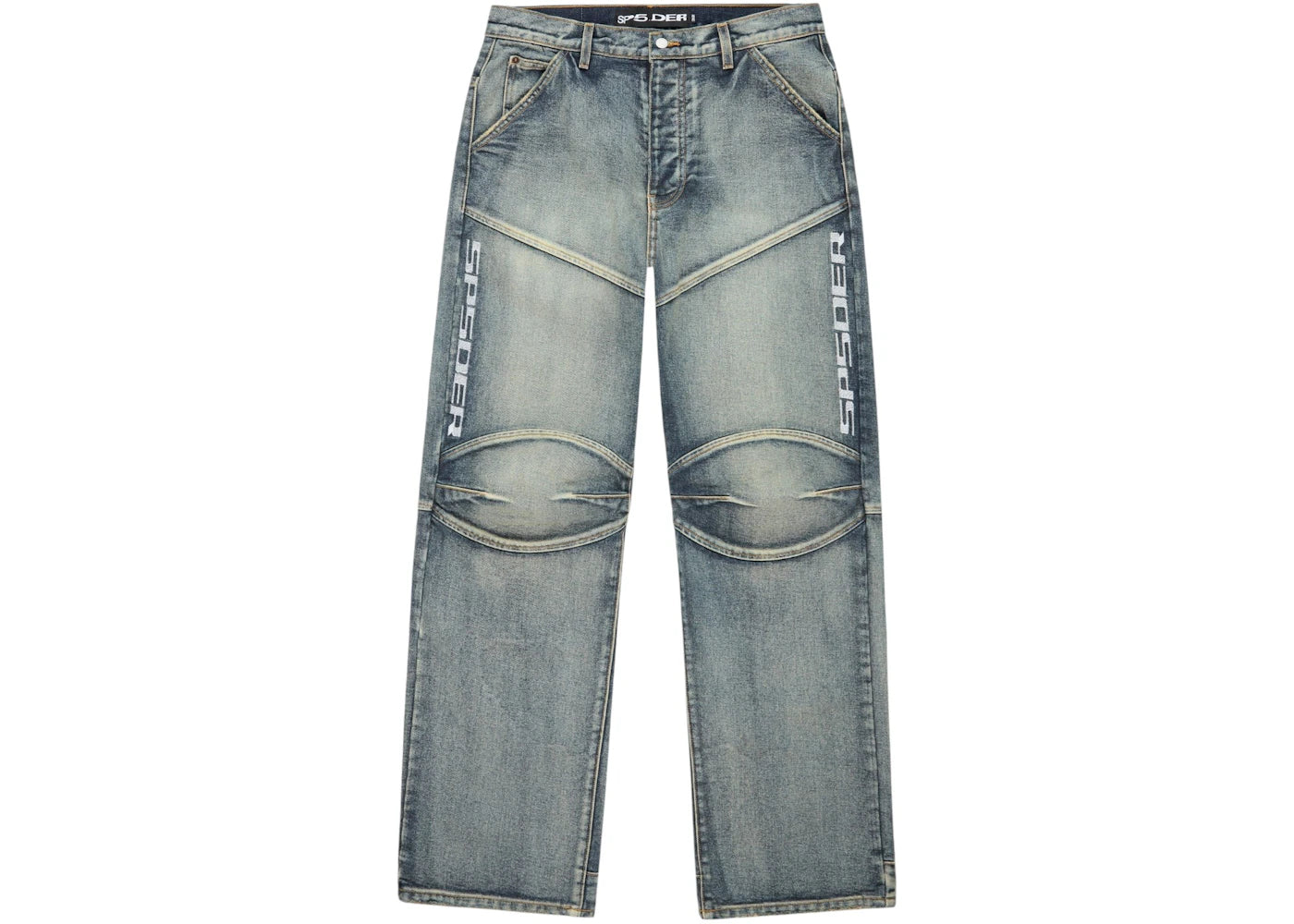Sp5der Pit Crew Denim Jean Indigo