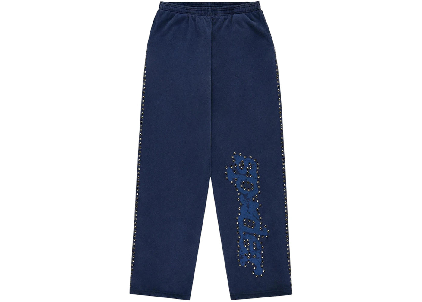 Sp5der Punk V3 Studded Sweatpant Blue