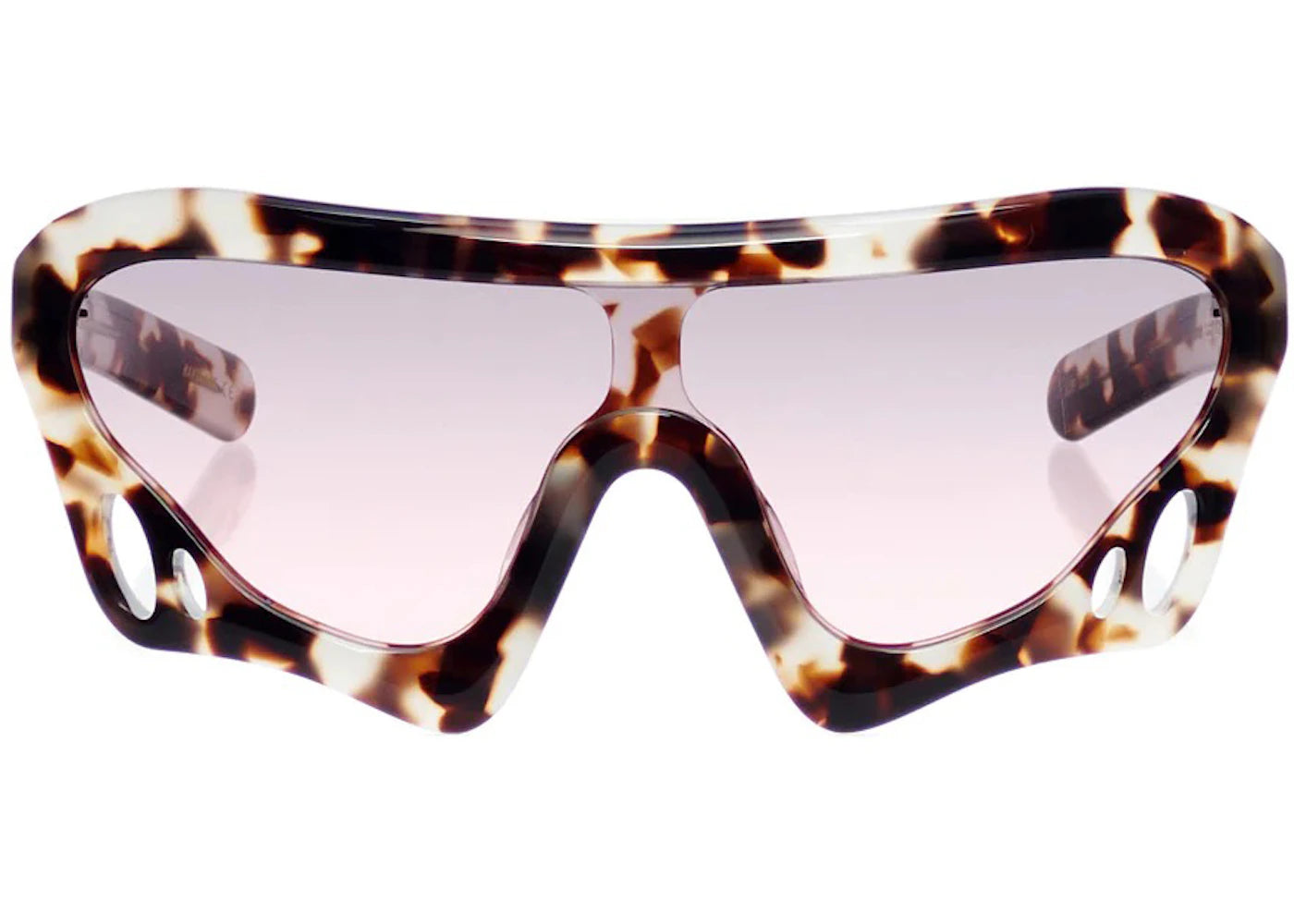 Sp5der SP5 X Flatlist Eyewear "Beetle" Sunglasses Smoke Havana Vintage