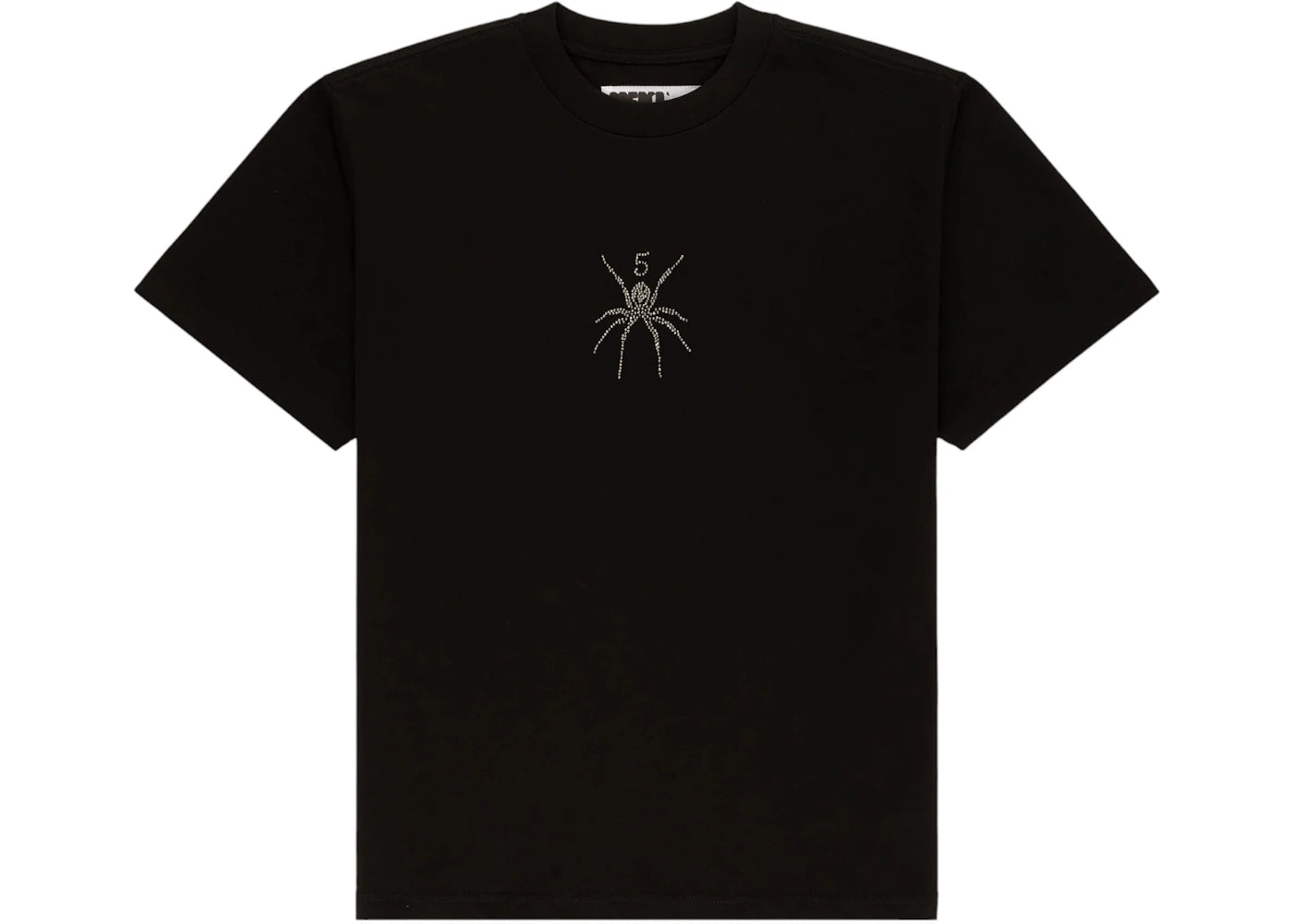 Sp5der TM Rhinestone Tee Black