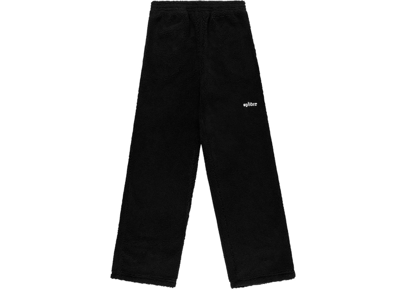 Sp5der Teddy Fleece Pant Black