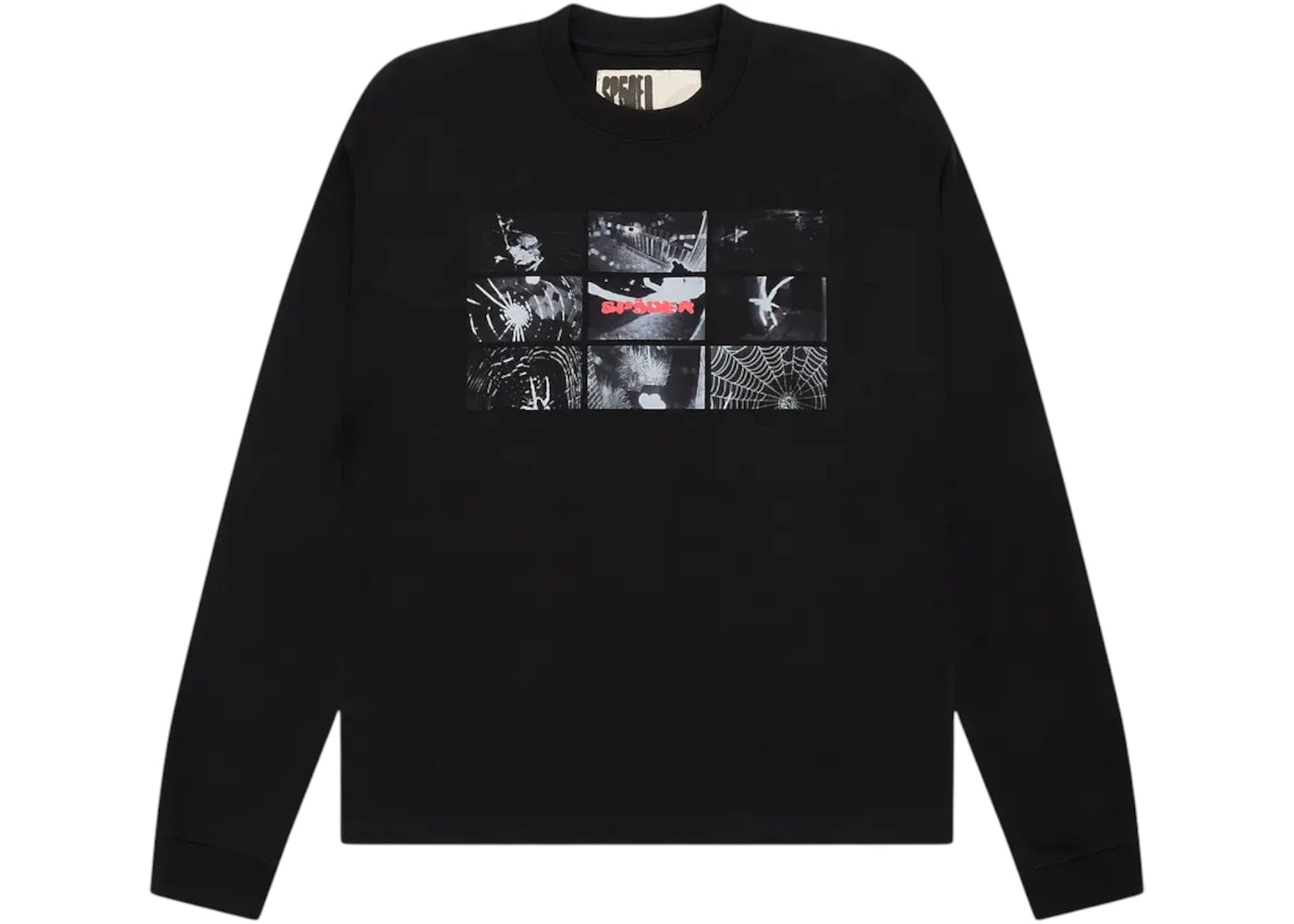 Sp5der Web Monitor L/S Heavyweight Tee Black