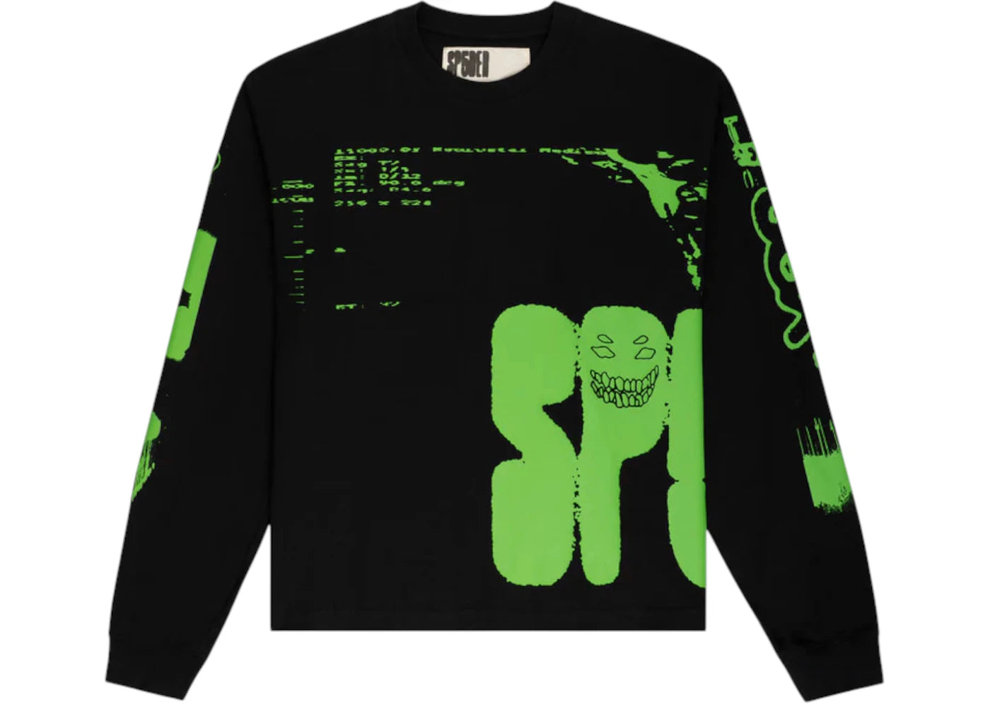 Sp5der X-Ray L/S Tee Black