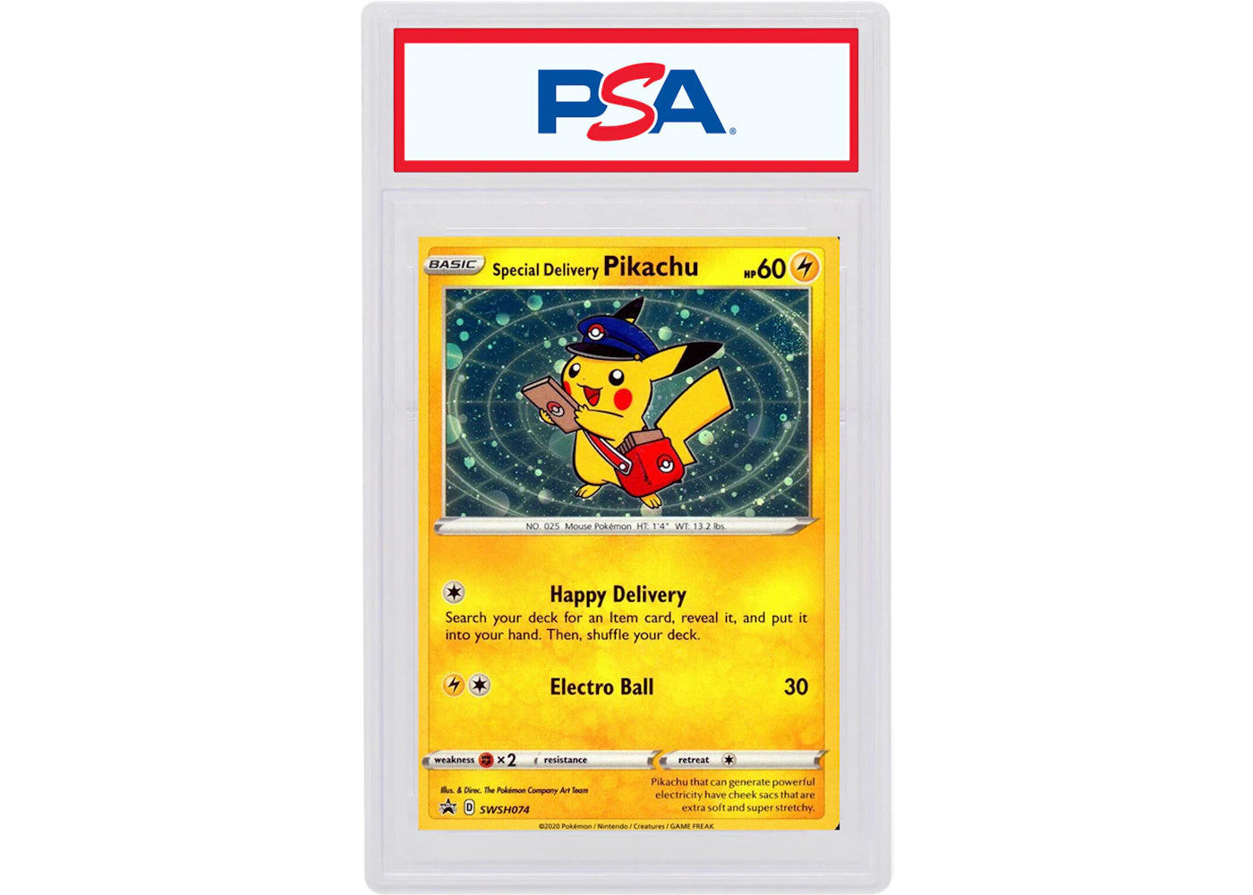 Special Delivery Pikachu 2020 Pokemon TCG Sword & Shield Store Opening Promos (PSA or BGS Graded)