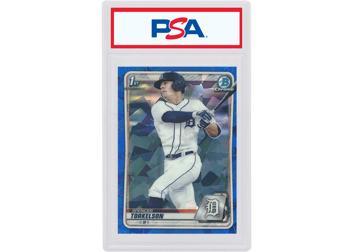 Spencer Torkelson 2020 Bowman Draft Sapphire #BD-121 (PSA or BGS Graded)