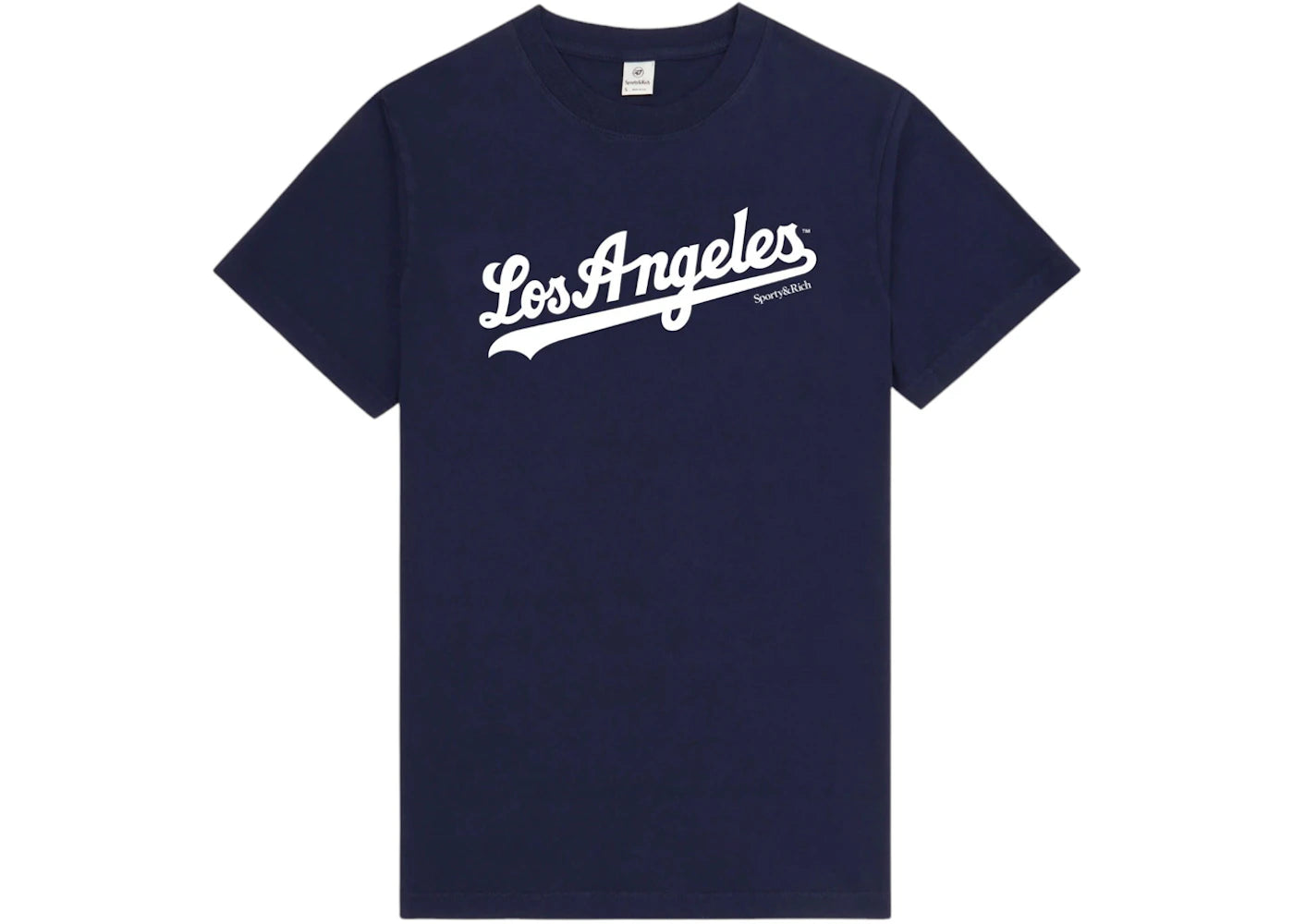Sporty & Rich Dodgers T-Shirt Navy/White